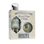 REUZEL Wood & Spice Beard Try Me Kit dárková sada (balzám na vousy 35g + pěna na vousy 70ml)