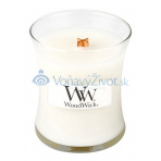 WoodWick oválná váza Linen 85g