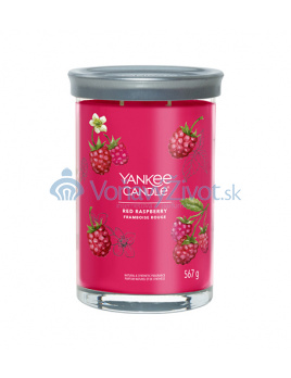 Yankee Candle Red Raspberry signature svíčka střední 368 g