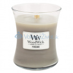 WoodWick oválná váza Fireside 275g