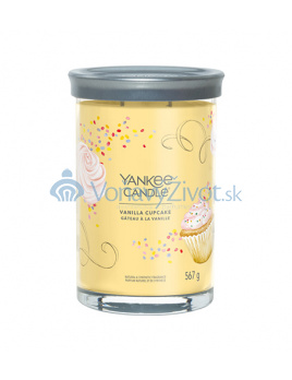 Yankee Candle Vanilla Cupcake signature svíčka střední 368 g