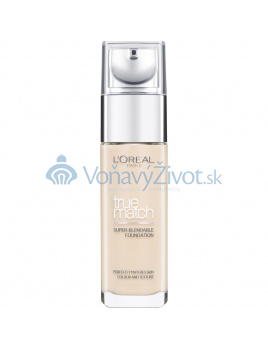 L'Oréal Paris True Match Foundation 30ml - 1W Golden Ivory