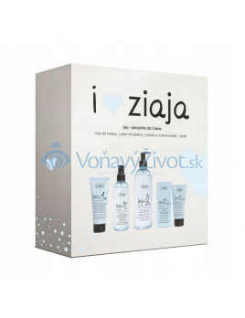 Ziaja Jeju dárková sada (šampon Jeju 300ml + sprchový gél Jeju 300ml + obličejová mlha Jeju 200ml + kondicionér ve spreji Jeju 125ml)