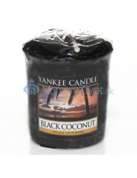 Yankee Candle Votivní svíčka Black coconut 49g