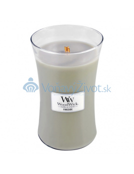 WoodWick oválná váza Fireside 609,5g