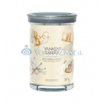 Yankee Candle Soft Wool & Amber signature tumbler velký 567 g