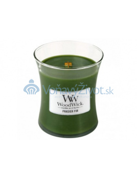 WoodWick oválná váza Frasier fir 275g