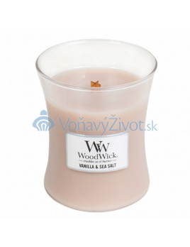 WoodWick dekorativní váza Vanilla Sea Salt 275g