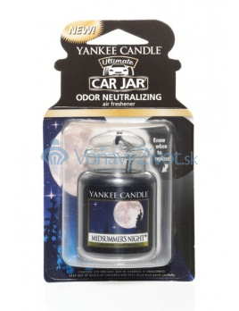 Yankee Candle Osvěžovač do auta Letní noc 1x visačka