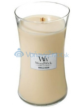 WoodWick oválná váza Vanilla Bean 609,5g