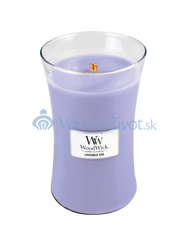 WoodWick oválná váza Lavender spa 609,5g