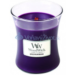 WoodWick oválná váza Spiced Blackberry 275g