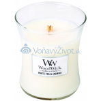 WoodWick oválná váza White Tea & Jasmine 275g