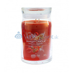 Yankee Candle Sparkling Cinnamon votivní svíčka ve skle 3 x 37 g