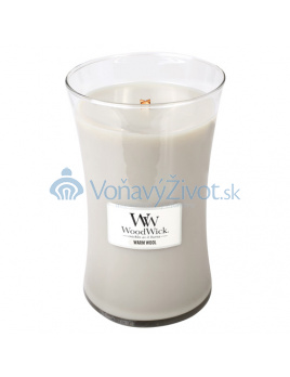 WoodWick oválná váza Warm wool 609,5g