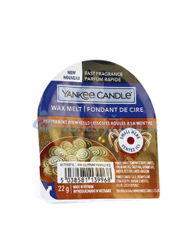 Yankee Candle Peppermint Pinwheels votivní svíčka ve skle 3 x 37 g