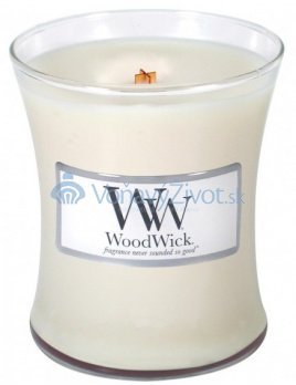 WoodWick oválná váza Vanilla Bean 85g