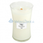 WoodWick oválná váza Linen 609,5g