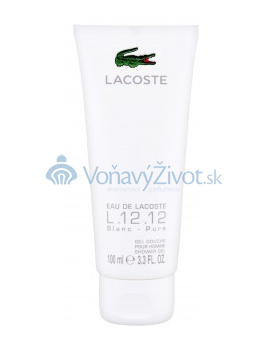 Lacoste Eau De Lacoste L.12.12 Blanc Shower Gel M 100ml