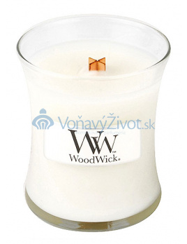 WoodWick oválná váza Linen 85g