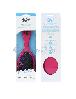 Wet Brush Custom Care Thick Hair Detangler kartáč na vlasy Pink