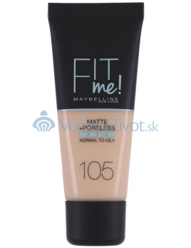 Maybelline Fit Me! Matte + Poreless 30ml - 105 Natural Ivory