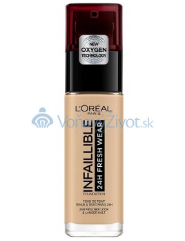 L'Oréal Paris Infaillible 24H Fresh Wear Foundation 30ml - 120 Vanilla