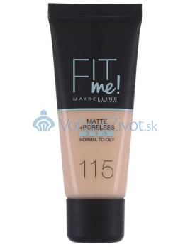 Maybelline Fit Me! Matte + Poreless 30ml - 115 Ivory