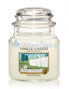 Yankee Candle Clean cotton 411g