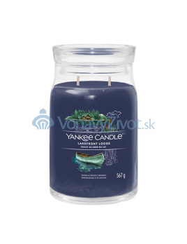 Yankee Candle Lakefront Lodge signature svíčka velká 567 g