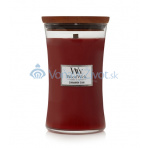 WoodWick Cinnamon Chai vonná svíčka s dřevěným knotem 609,5 g