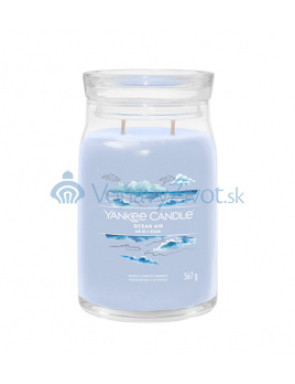 Yankee Candle Ocean Air votivní svíčka ve skle 3 x 37 g