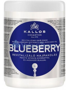 Kallos Blueberry Hair Mask 1000ml