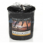 Yankee Candle Votivní svíčka Black coconut 49g