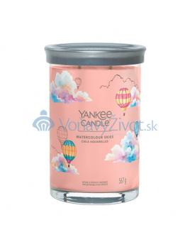 Yankee Candle Watercolour Skies signature svíčka velká 567 g