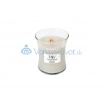 WoodWick oválná váza Warm wool 275g