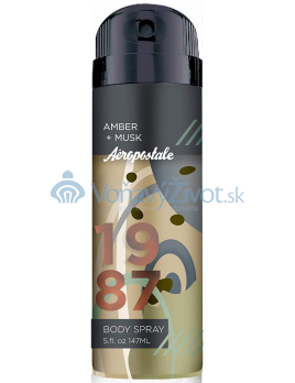 Aéropostale Avant Garde Series Amber + Musk Body Spray M 147ml